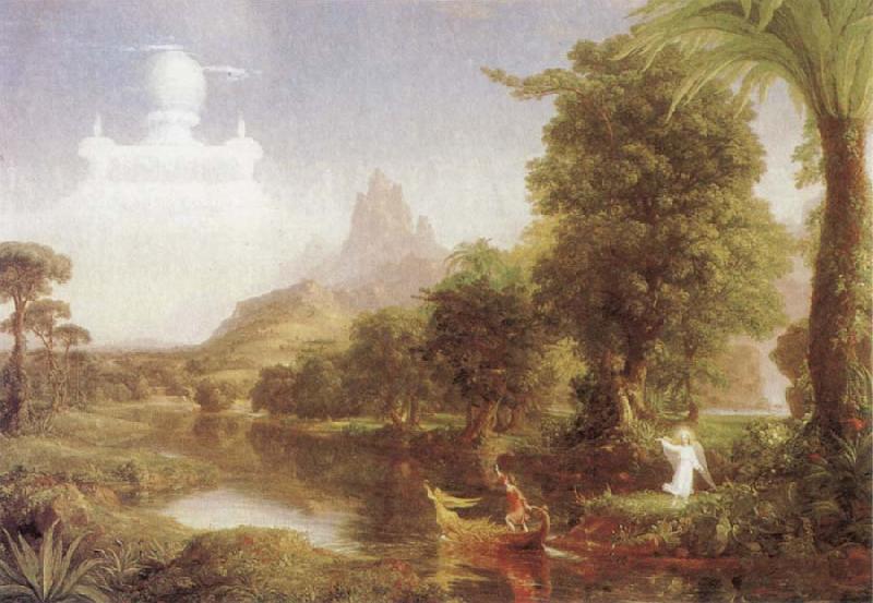 Thomas Cole The Voyage of Life Sweden oil painting art